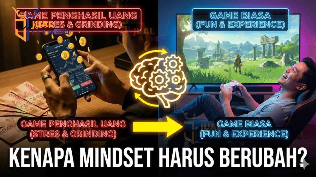 Game Penghasil Uang vs Game Biasa: Kenapa Mindset Pemain Harus Berubah?