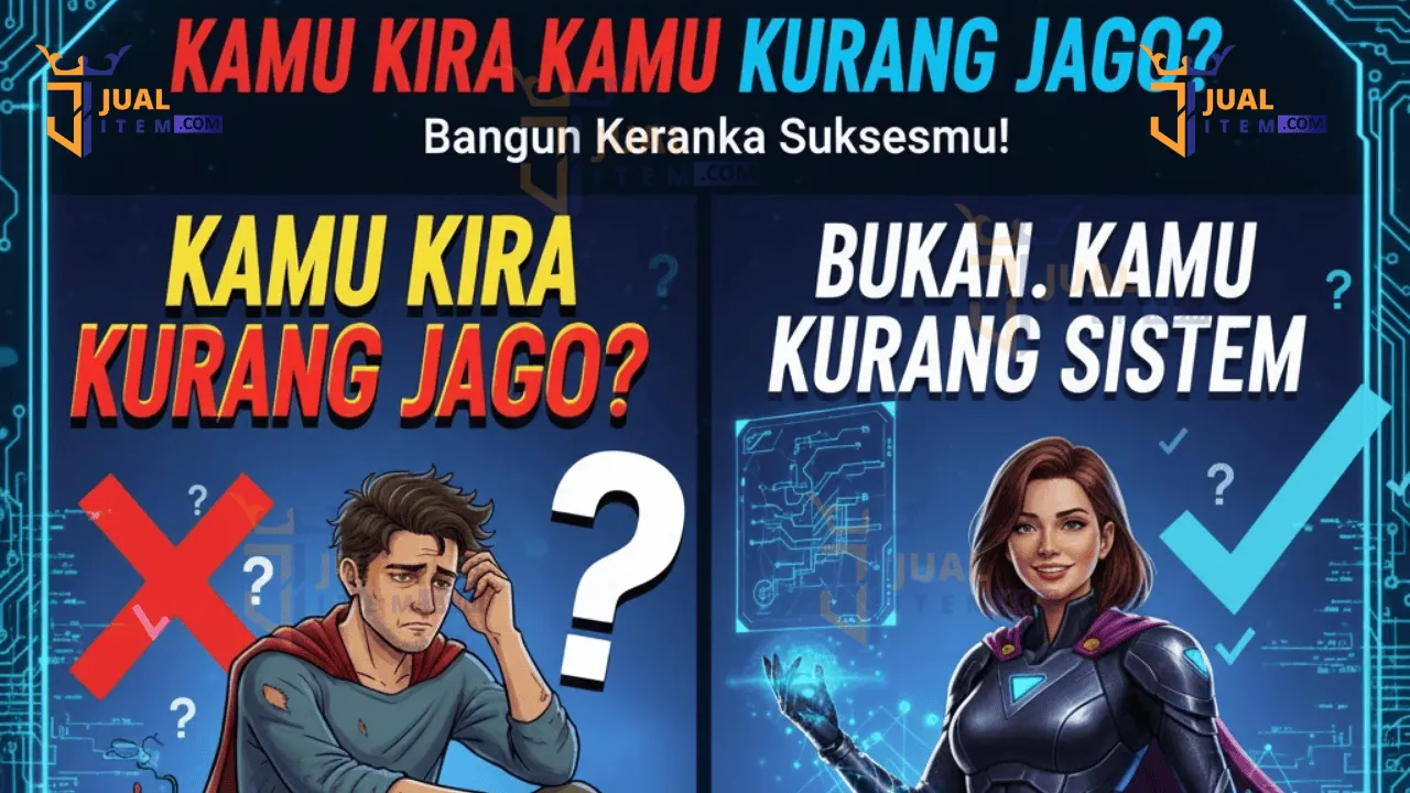 Kamu Kira Kamu Kurang Jago? Bukan. Kamu Kurang Sistem