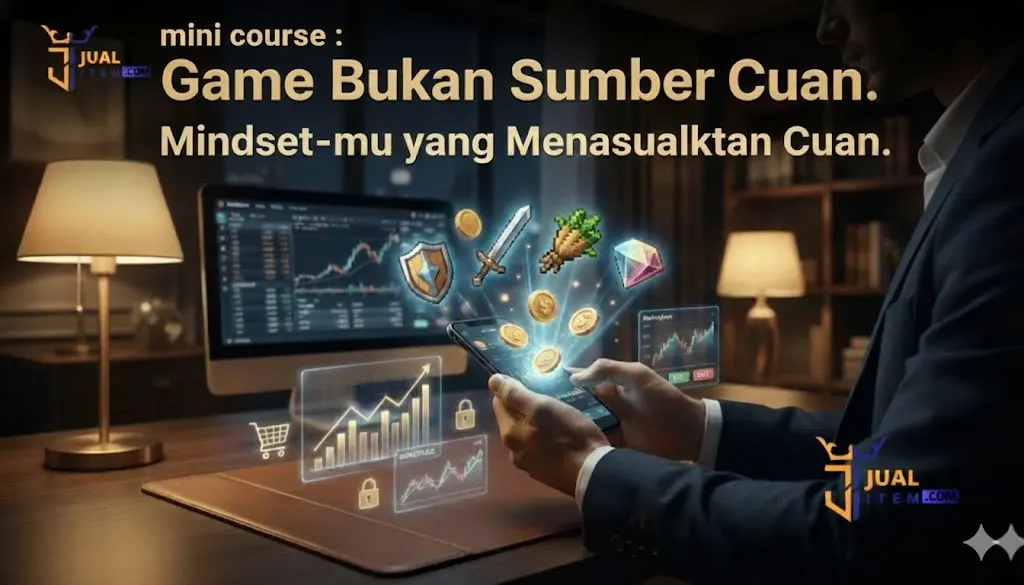 Game Bukan Sumber Cuan. Mindset-mu yang Menghasilkan Cuan