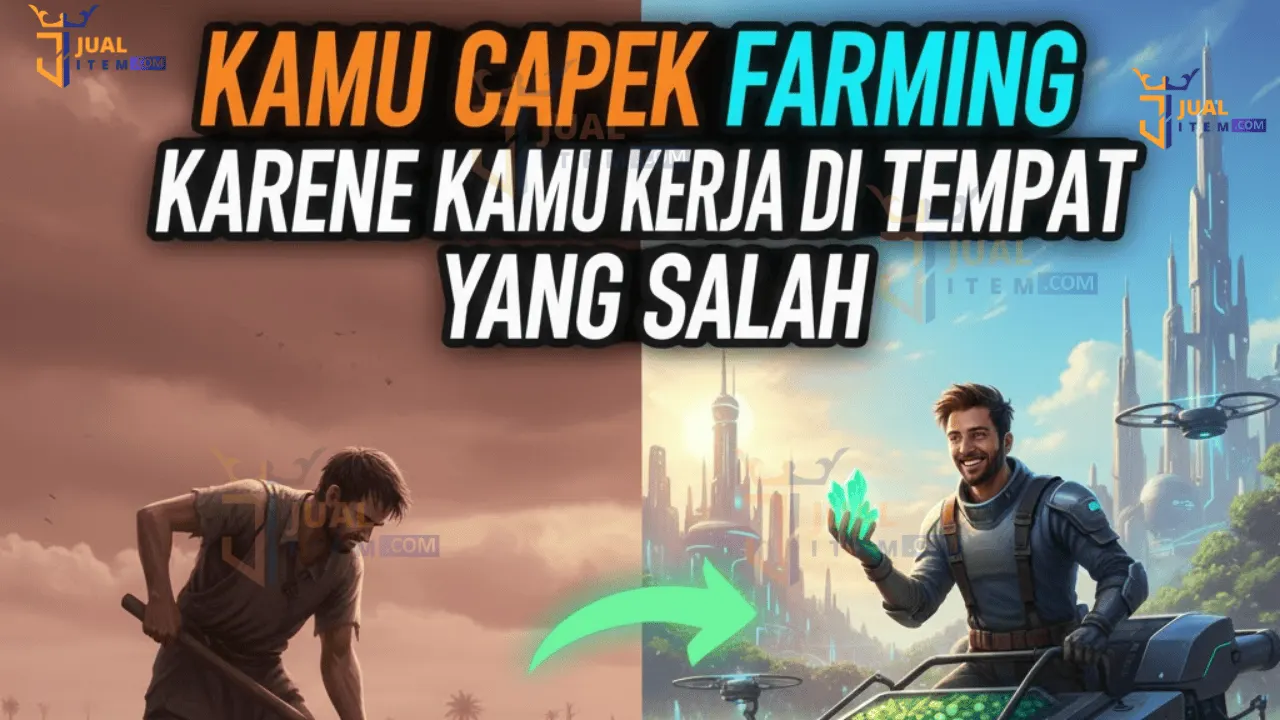 Kamu Capek Farming Karena Kamu Kerja di Tempat yang Salah