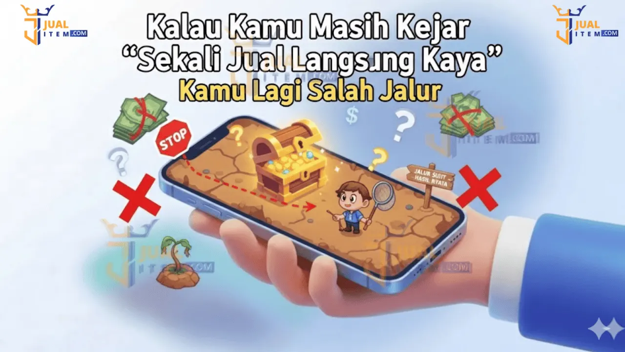 Kalau Kamu Masih Kejar “Sekali Jual Langsung Kaya”, Kamu Lagi Salah Jalur
